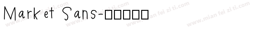 Market Sans字体转换